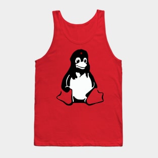 Linux tux Penguin Che guevara Tank Top